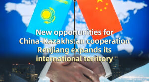 The China-Kazakhstan delegation has an in-depth...